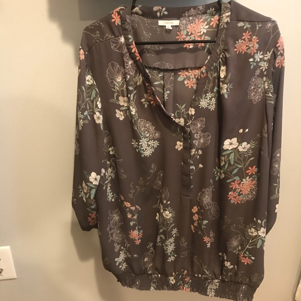 Maurices Brand flowey floral shirt, 3x